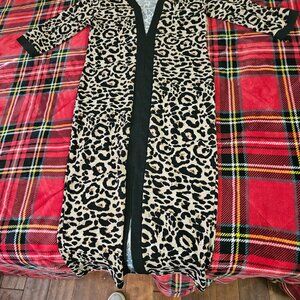 Shein, Curve Leopard Print Dress